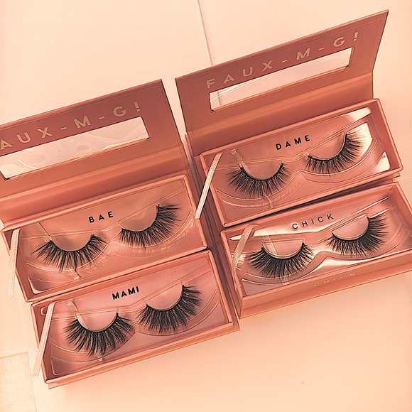 Colourpop CP Falsies Eyelashes Set of four Bae Mami Chick Dame NEW BNIB #1 - Picture 3 of 5